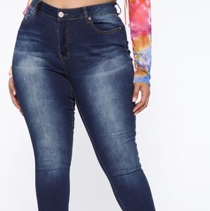 Size 20 high-waisted jeans
